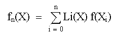 Polinomio de Interpolaición de Lagrange